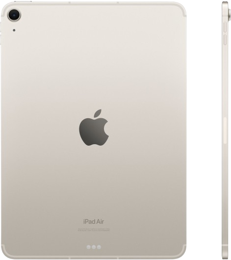 אייפד Apple iPad Air 11-inch (M2) 128GB Wi-Fi - צבע Starlight - ללא מטען