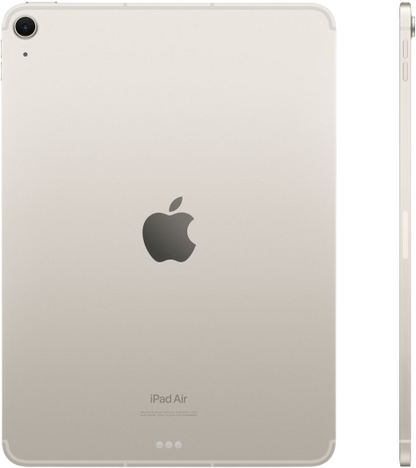 אייפד Apple iPad Air 11-inch (M2) 128GB Wi-Fi - צבע Starlight - ללא מטען