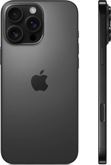 אייפון Apple iPhone 16 Pro Max 512GB - צבע Black Titanium - שנה אחריות יבואן רשמי - ללא מטען וללא אוזניות