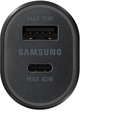 מטען מהיר כפול לרכב Samsung Fast Charge 45W+15W