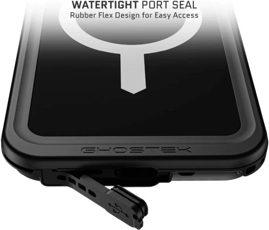 כיסוי Ghostek Nautical Slim ל-iPhone 15 Pro Max עם חיבור - MagSafe - צבע שחור