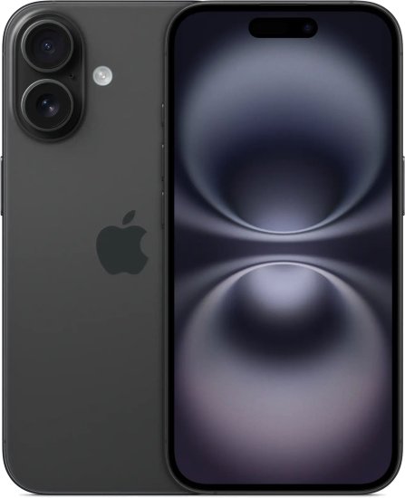 אייפון Apple iPhone 16 128GB - צבע Black - שנה אחריות יבואן רשמי - ללא מטען וללא אוזניות