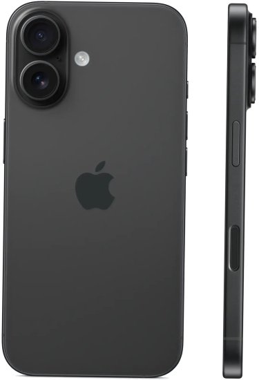 אייפון Apple iPhone 16 128GB - צבע Black - שנה אחריות יבואן רשמי - ללא מטען וללא אוזניות